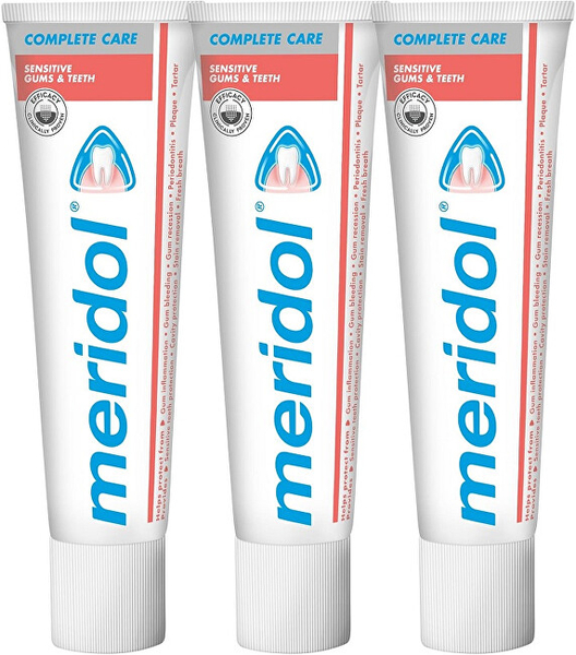 Fotoja e Pastë dhëmbësh Meridol, 3 copë 75 ml