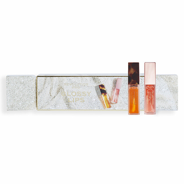 Fotoja e Set vaj për buzë Revolution PRO Glossy Lips, 2 x 8 ml
