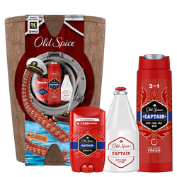 Fotoja e Set për meshkuj Old Spice, xhel dushi 250 ml + losion pas rroje 100 ml + deodorant stick 50 ml