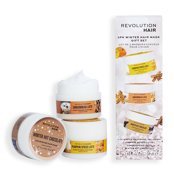 Fotoja e Set maska për flokë Revolution Haircare Winter Hair, 3 x 50 ml
