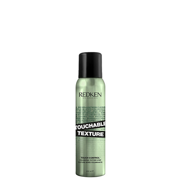 Fotoja e Shkumë për flokë Redken Touchable Texture, 200 ml