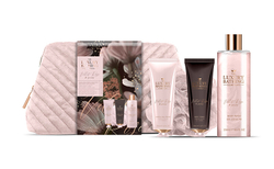 Fotoja e Set Grace Cole Rose & Peony Xhel dushi 250 ml + Krem trupi 50 ml + Krem duarsh 50 ml + Sfungjer pastrimi + Çantë kozmetike