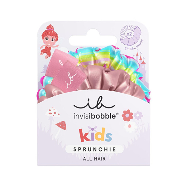 Fotoja e Set lidhëse për flokë për fëmijë Invisibobble Kids Sprunchie Too Good to Be Blue, 2 copë