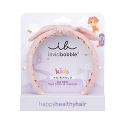 Fotoja e Shirit koke për fëmijë Invisibobble Kids Hairhalo, rozë