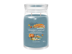 Fotoja e Qiri aromatik Yankee Candle Evening Riverwalk, 567 g