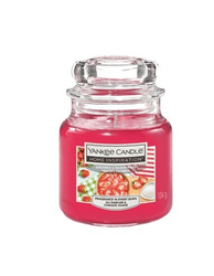 Fotoja e Qiri aromatik Yankee Candle Home Inspiration Sugared Strawberries, 104 g