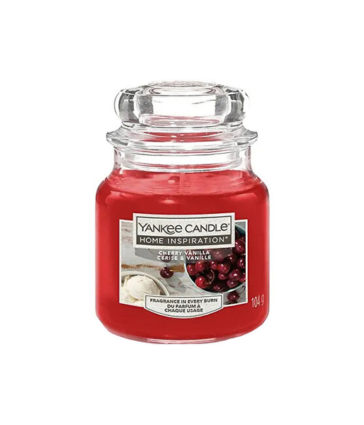 Fotoja e Qiri aromatik Yankee Candle Home Inspiration Cherry Vanilla, 104 g