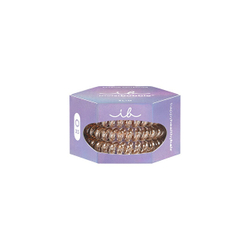 Fotoja e Set lidhëse për flokë Invisibobble Slim Premium Bronze Me Pretty, 3 copë