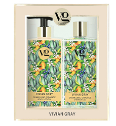 Fotoja e Set për trup Vivian Gray Sparkling Orange, xhel dushi për trup 350 ml + losion për trup 350 ml