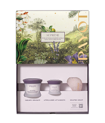 Fotoja e Set për lëkurë Payot Total Youth Cares Ritual, krem për lëkurë kundër plakjes 50 ml + krem rigjenerues për zonën e syve 15 ml + pllakë masazhuese Guasha
