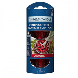 Fotoja e Set mbushje për aromatizues elektrik Yankee Cabdle Organic Kit Red Raspberry, 2 x 18.5 ml