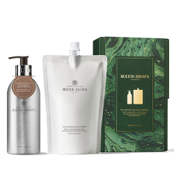 Fotoja e Set për kujdes të trupit Molton Brown Body Care Refill, Rimbushës xheli për dush 400 ml + Shpërndarës sapun i lëngshëm 400 ml
