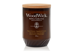 Fotoja e Qiri aromatik WoodWick Ginger & Turmeric, 368 g