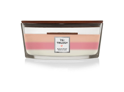 Fotoja e Qiri aromatik WoodWick Trilogy Blooming Orchard, 453.6 g