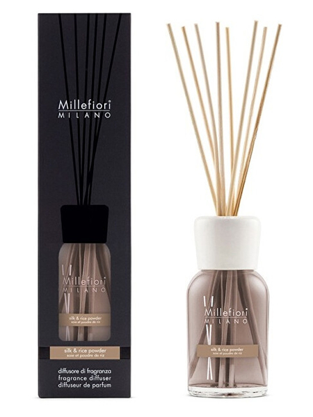Fotoja e Shpërndarës arome Millefiori Milano Natural Silk & Rice Powder, 500 ml