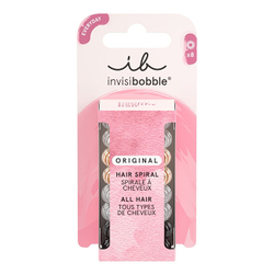Fotoja e Set lidhëse për flokë Invisibobble Clear Black Metallic, 8 copë