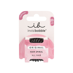 Fotoja e Set lidhëse për flokë Invisibobble Original True Black Hair Scrunchie, 3 copë