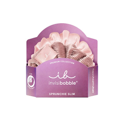 Fotoja e Set lidhëse për flokë Invisibobble Sprunchie Slim Premium Hair Scrunchie La Vie en Rose, 2 copë, rozë