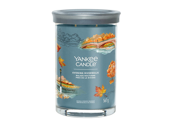 Fotoja e Qiri aromatik Yankee Candle Evening Riverwalk, 567 g