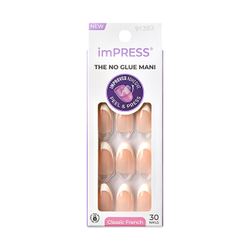 Fotoja e Thonj artificialë KISS ImPRESS Nails, 30 copë