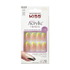 Fotoja e Thonj KISS Salon Acrylic French Color Nail Art - Hype, 28 copë, Picture 1