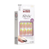 Fotoja e Thonj KISS Salon Acrylic French Color Nail Art - Hype, 28 copë, Picture 2