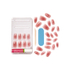 Fotoja e Thonj artificialë KISS Bare-But-Better Premium Nails, 30 copë, Picture 3