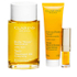 Fotoja e Set Vaj për trup 100 ml + Tonik për banjë dhe dush 30 ml + Vaj për buzë 1.4 ml + Çantë kozmetike Clarins Ritual Kit, Picture 2