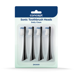 Fotoja e Koka zëvendësuese për brushë dhëmbësh Concept Daily Clean ZK0051, 4 copë