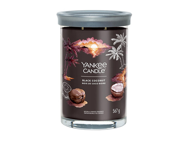 Fotoja e Qiri aromatik Yankee Candle Black Coconut, 567 g