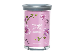 Fotoja e Qiri aromatik Yankee Candle Signature Tumbler Large Wild Orchid Scented Candle, 567 g