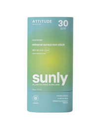 Fotoja e Krem mbrojtës ndaj diellit Attitude Mineral Sunscreen Stick SPF 30 Sunly, 60 g