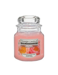 Fotoja e Qiri aromatik Yankee Candle Home Inspiration Coral Peony, 104 g
