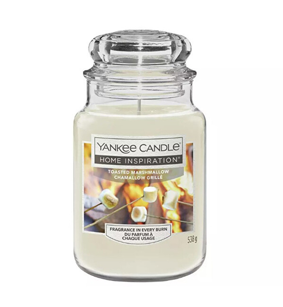 Fotoja e Qiri aromatik Yankee Candle Home Inspiration Toasted Marshmallow, 538 g