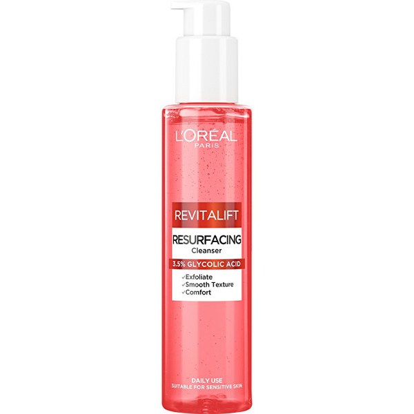 Fotoja e Xhel pastrues eksfoliues L´Oréal Paris, me acid glikolik, 150 ml