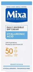 Fotoja e Krem hidratues për fytyrë Mixa SPF 50 (Daily Invisible SPF Cream), 50 ml