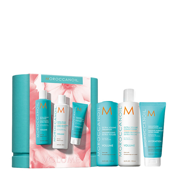 Fotoja e Set Shampo 250 ml + Balsam 250 ml + Maskë për flokë 75 ml Moroccanoil
