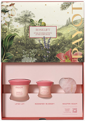 Fotoja e Set për fytyrë Payot Roselift, krem lifting për fytyrë 50 ml + krem për zonën e syve 15 ml + pllakë masazhi Guasha
