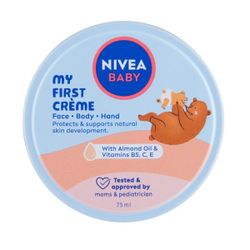 Fotoja e Krem për fëmijë Nivea Baby Face, Body and Hand Cream, 75 ml