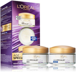 Fotoja e Set për fytyrë L´Oréal Paris Age Specialist 55+ Anti-Wrinkle, krem dite kundër rrudhave 50 ml + krem nate 50 ml