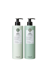 Fotoja e Set për flokë Maria Nila True Soft, shampo për flokë 500 ml + balsam për flokë 500 ml