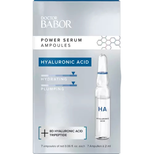 Fotoja e Ampula hidratuese për fytyrë Babor Power Serum (Hyaluronic Acid Ampoules), 7 x 2 ml