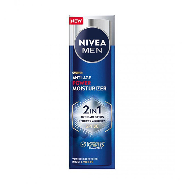 Fotoja e Krem forcues për lëkurë Nivea SPF 30 Nivea Men Anti-Age Power, 50 ml