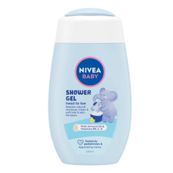 Fotoja e Xhel dushi për fëmijë Nivea Baby Shower Gel for Body and Hair, 200 ml