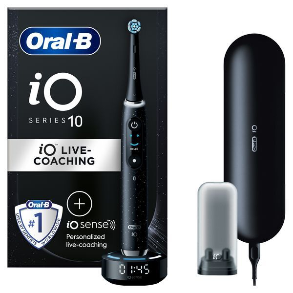 Fotoja e Furçë elektrike për dhëmbë Oral B iO Series 10 Cosmic, e zezë