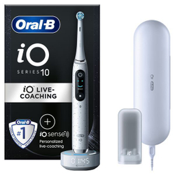 Fotoja e Furçë elektrike për dhëmbë Oral B iO Series 10 Stardust, e bardhë