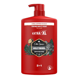 Fotoja e Xhel dushi për meshkuj Old SAPICE WolfThorn (Body-Hair-Face Wash),1000 ml