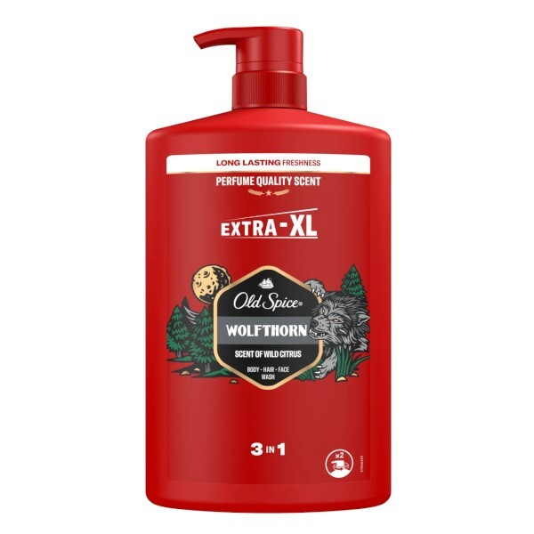 Fotoja e Xhel dushi për meshkuj Old SAPICE WolfThorn (Body-Hair-Face Wash),1000 ml