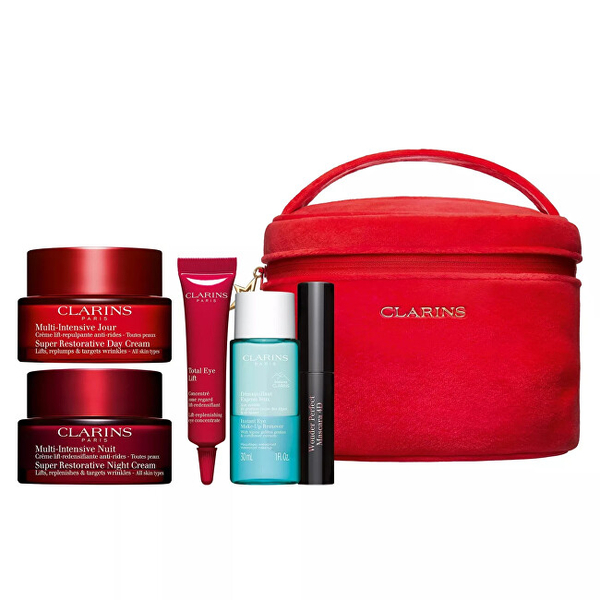 Fotoja e Set për kujdes ndaj lëkurës Clarins Super Restorative Luxury Collection