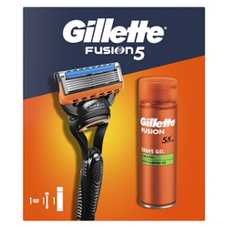 Fotoja e Set rroje për meshkuj Gillette, brisk 5 +1 + xhel rrojë 200 ml